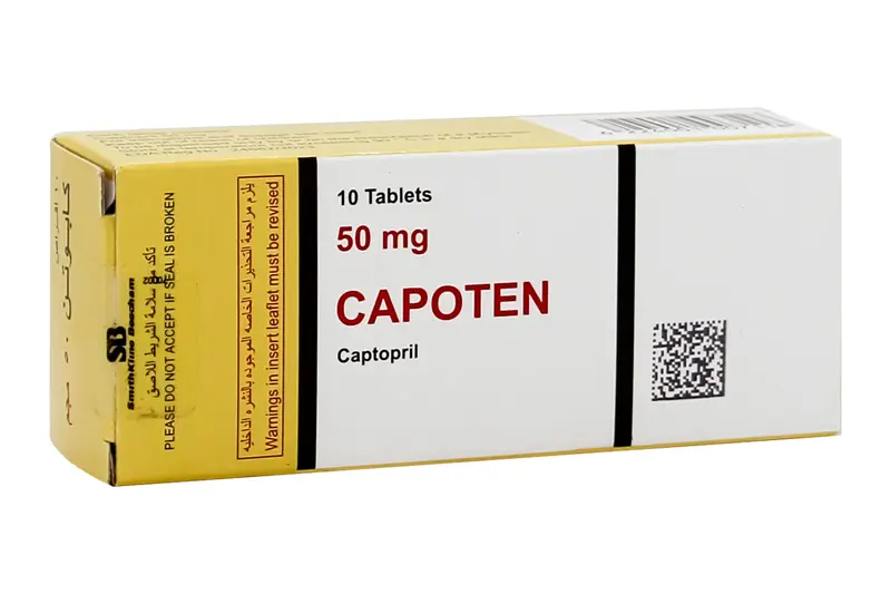 Capoten 50 Mg 10 Tab