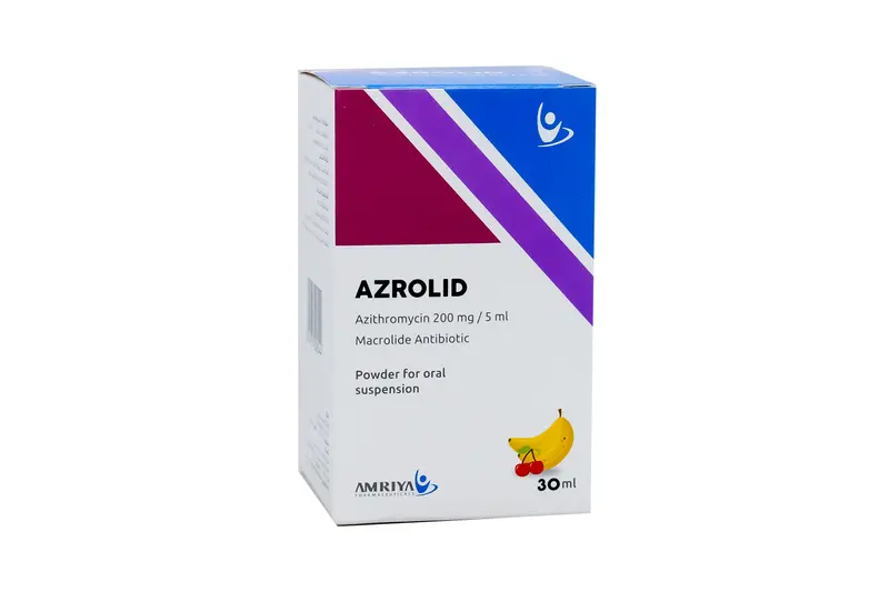Azrolid 1200 مجم 30 مل معلق