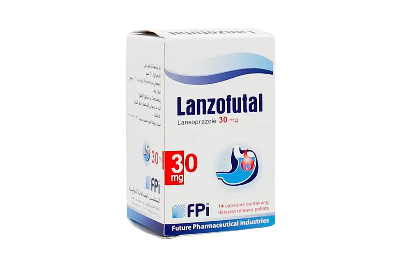 Lanzofutal 30 Mg 14 Cap