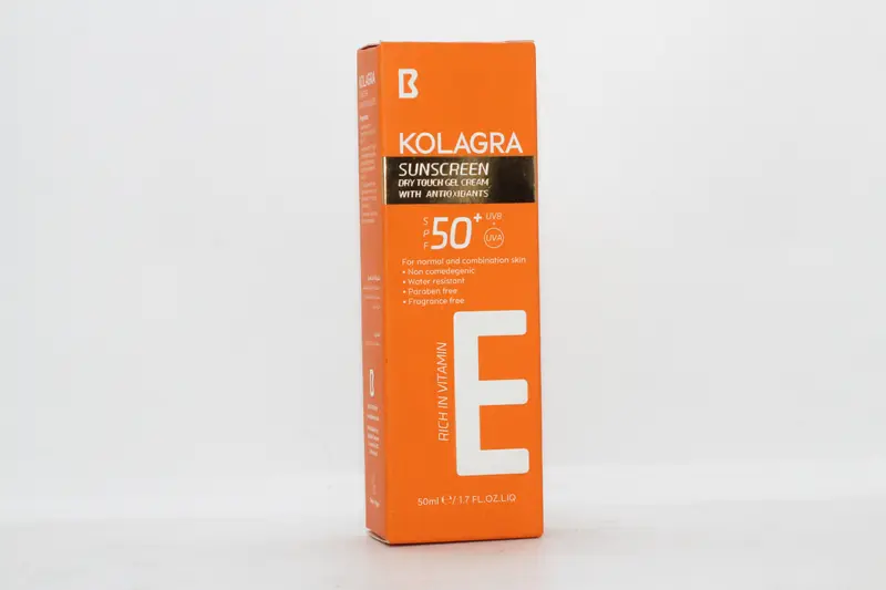 Kolagra فيتامين إي 50+ كريم واقي شمس 50 مل