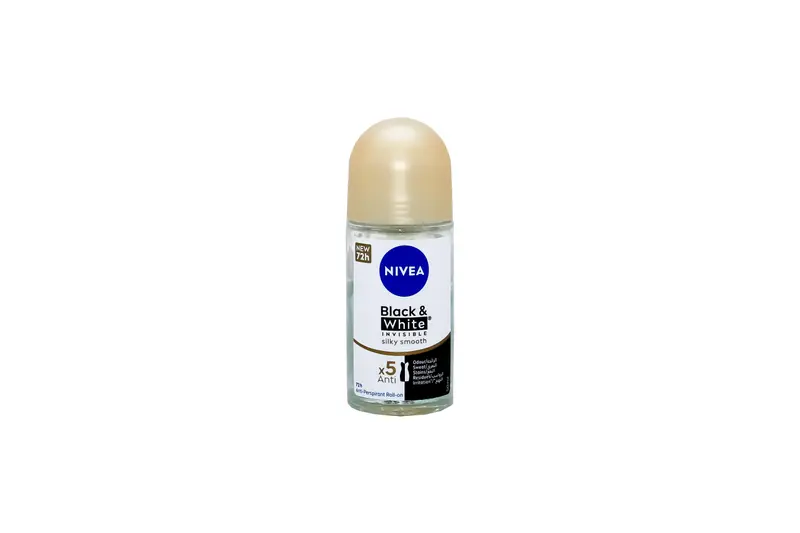 Nivea B&W Silky Smooth F/W Roll On 50Ml