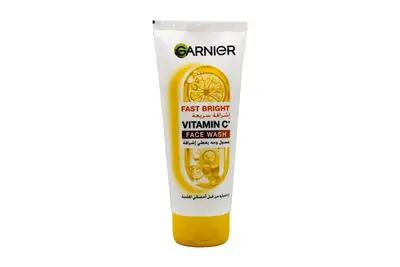 Garnier Fast Bright Lemon Facial Wash 100 Ml