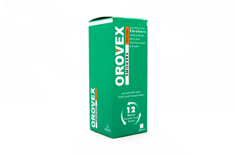 Orovex Smokers Oral Rinse Mouth Wash 250 Ml