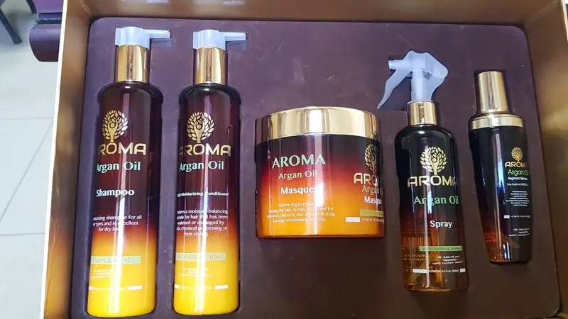 زيت الأرغان العطري The Gold Of Morocco 5 X 1 العرض