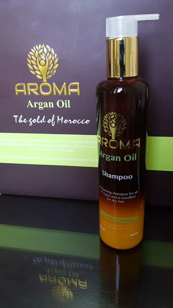 Aroma Argan Oil Clean & Shine شامبو 330 مل