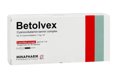 Betolvex 1 Mg/ Ml I.M 2 Pre - Filled Syringes