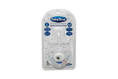 Baby Time Bt 134-1 Silicone Soother 0-6 M No.1