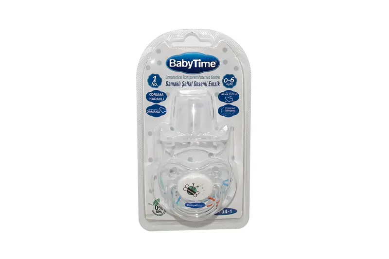 Baby Time Bt 134-1 Silicone Soother 0-6 M No.1