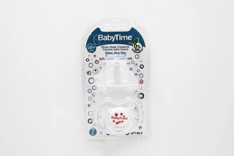 Baby Time Bt 148-3 Silicone Soother 18+ M No.3