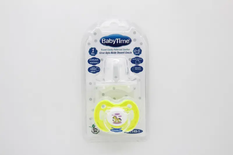 Baby Time Bt 149-1 Silicone Soother 0-6 M No.1