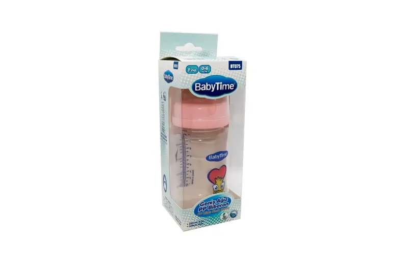 Baby Time Bt 075 Wide Neck Bottle 0-6 N.1 250 Ml
