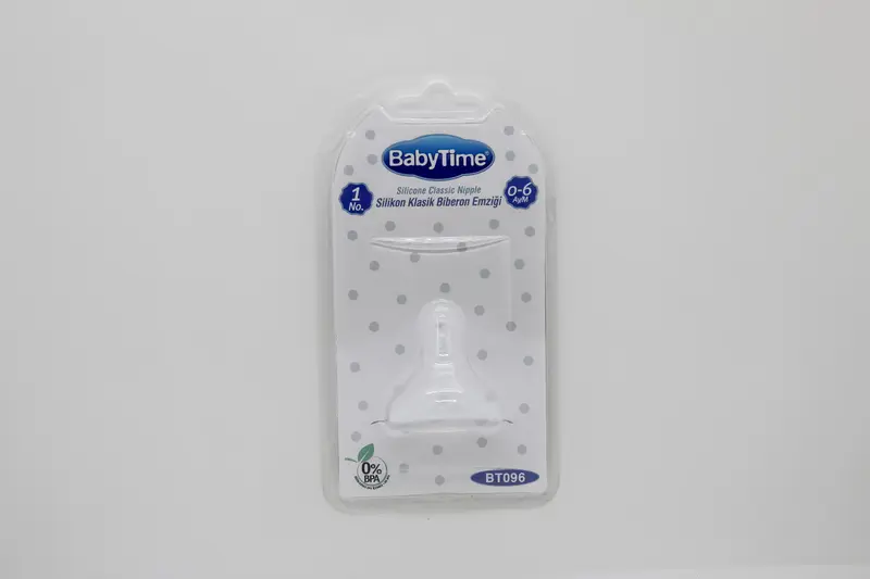 Baby Time Bt 096 Silicone Nipple 0-6 No.1