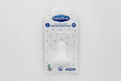 Baby Time Bt 098 Silicone Nipple 18+ No.3