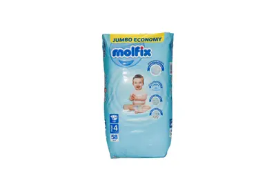 Molfix (4) Maxi 58 Diapers