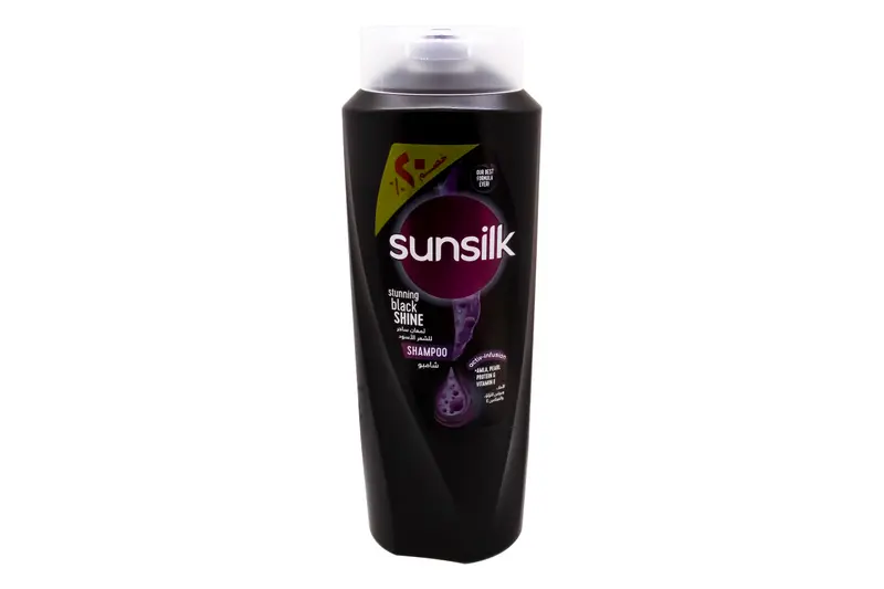صانسيلك Stunning Black Shine خصم 20٪ شامبو 600 مل