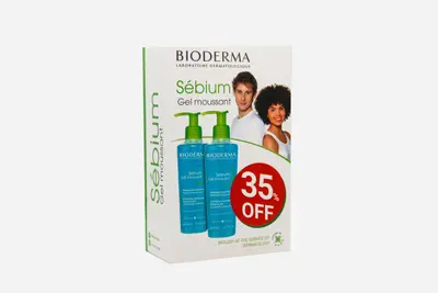 Bioderma Sebium Gel Moussant 200 Ml (1+1)50%Off