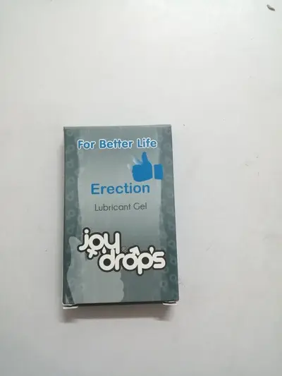 Joy Drops Erection Lubricant Gel 3 SACHETS 5 Ml