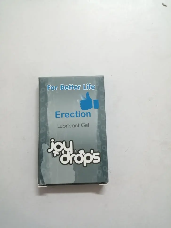 Joy Drops Erection Lubricant Gel 3 SACHETS 5 Ml