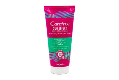 Carefree Green Tea & Aloevera Feminine Wash 200 Ml