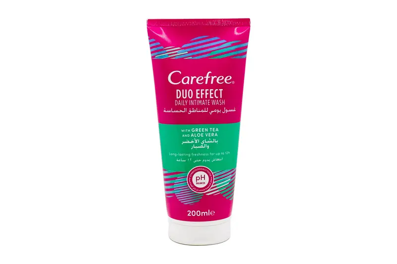 Carefree Green Tea & Aloevera Feminine Wash 200 Ml