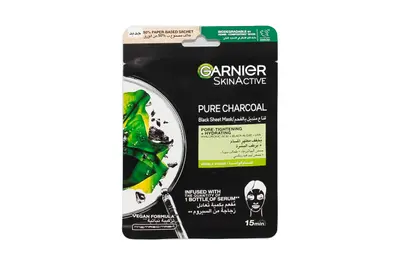 Garnier Skin Pure Charcoal Tissue Face Mask 28 Gm