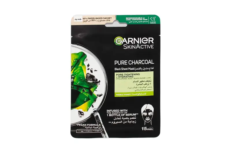 Garnier Skin Pure Charcoal Tissue Face Mask 28 Gm