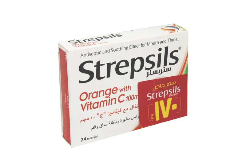 Strepsils Orange+Vit C 24 Lozenge 170 L.E