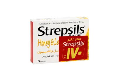 Strepsils Honey & Lemon 24 Lozenge 170 L.E