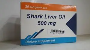 زيت كبد سمك القرش 500 مجم 30 كبسولة
