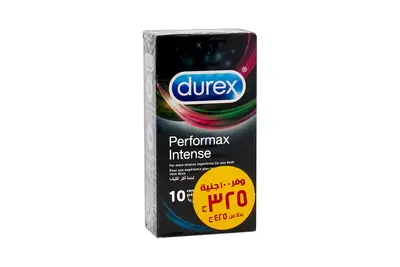 Durex Performax Intense 10 Condoms Off