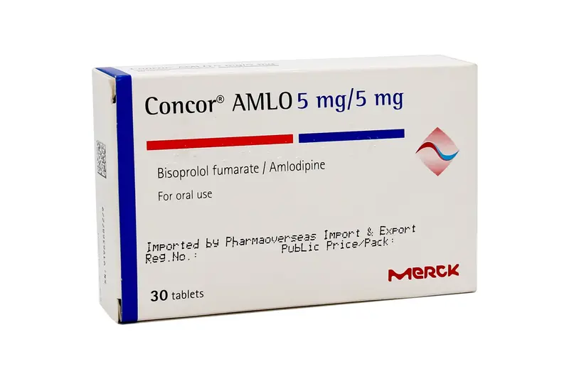 Concor Amlo 5/5 Mg 30 Tab