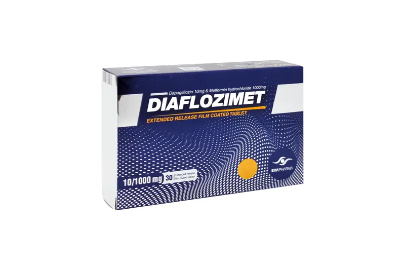 Diaflozimet 10/1000 Mg 30 Tab