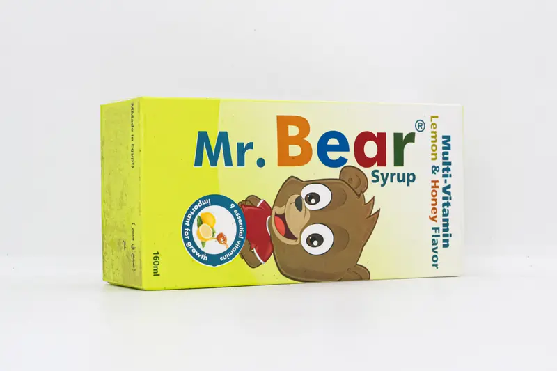 Mr.Bear Lemon Honey Multi Vitamin Syrup 160 Ml