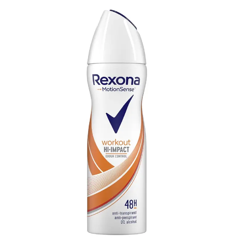 Rexona Workout Hi Impact F/W Spray 150 Ml
