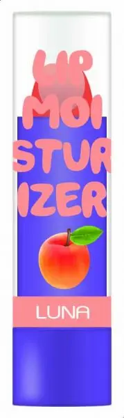 Luna Peach Lip Moisturizer