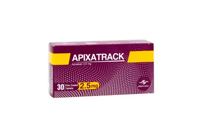 Apixatrack 2.5 Mg 30 Tab