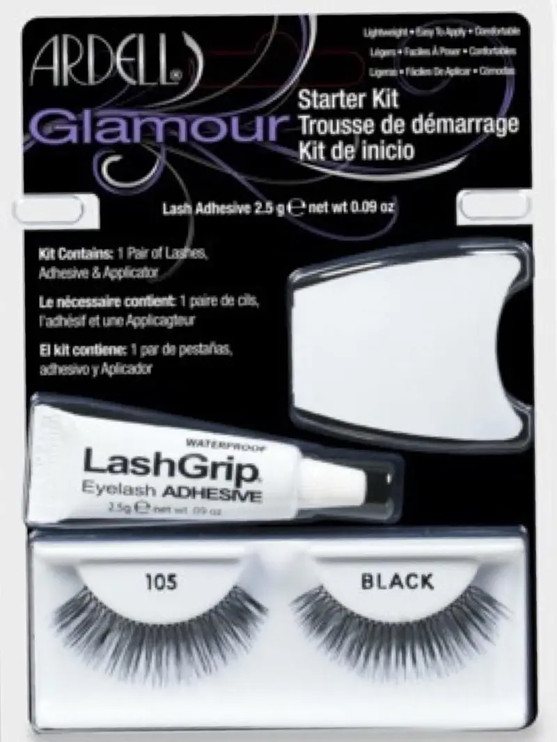 Ardell Glamour (0837) مجموعة المبتدئين أسود 105
