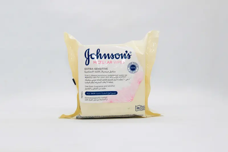 J&J Fresh Micellar Extra Sensitive 25 Wipes