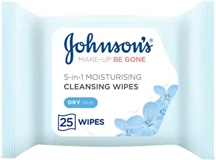 J&J Moisturising Micellar Dry Skin 25 Wipes