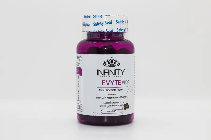 Infinity Evyet Kids Calcium 45 Milk Pieces