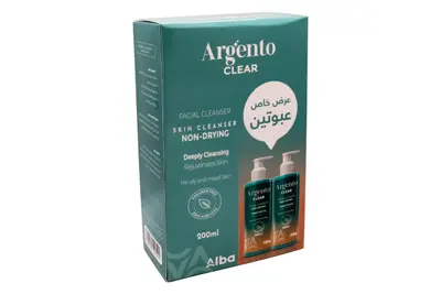 Argento Clear Facial Cleanser 200 Ml (1+1) Off