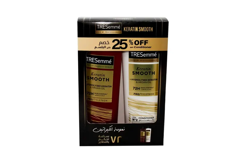عرض Tresemme Keratin Smooth (SH + CON) 400 مل