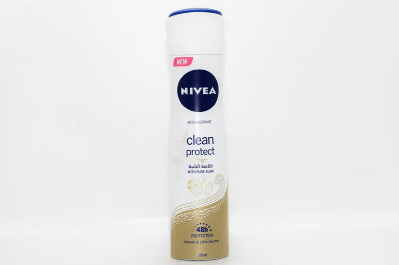 Nivea Clean Prot Alum F/W Spray 150Ml