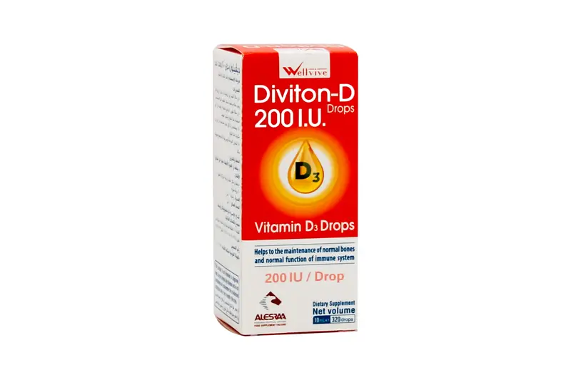 قطرات ديفيتون- D 200 وحدة دولية
