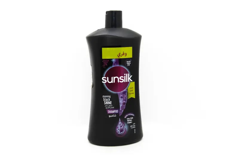 صانسيلك Stunning Shine Black  OFF SH 1000ML