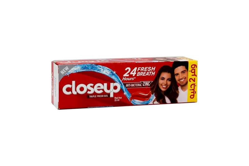 Close Up Red T.Paste 25 Ml 2.00 Off