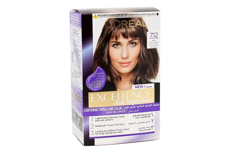 Loreal Excellence 7.12 Colour Cream