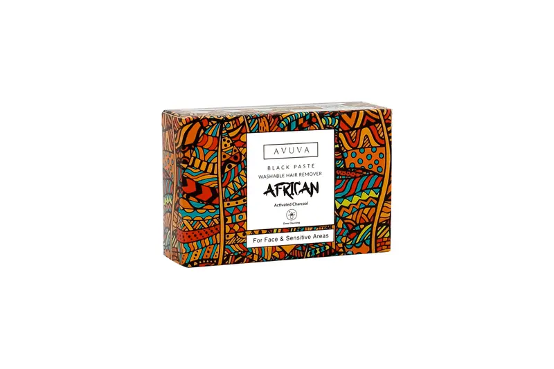 Avuva Black Paste African Characoal 100 Gm