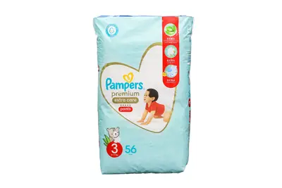 Pampers Pants Premium (3) 56 Pads 11-6 Kg