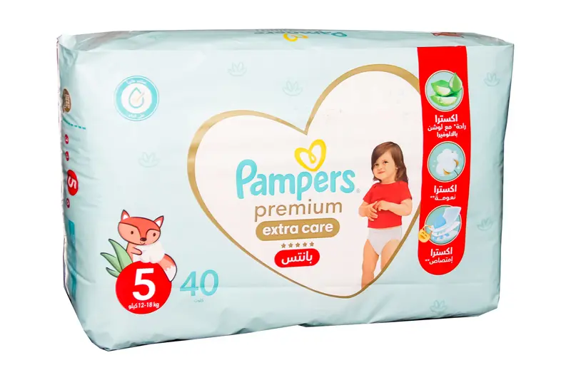 Pampers Pants Premium (5) 40 Pads 12-18 Kg